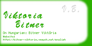 viktoria bitner business card
